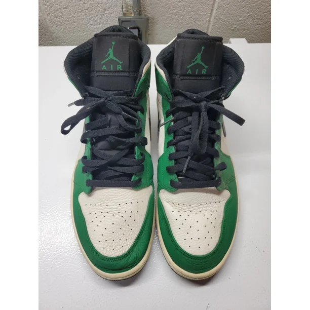 Ni - ke Ni - ke Men Two Tone Leather Air Jordan 1 Athletic Sneakers Size 13