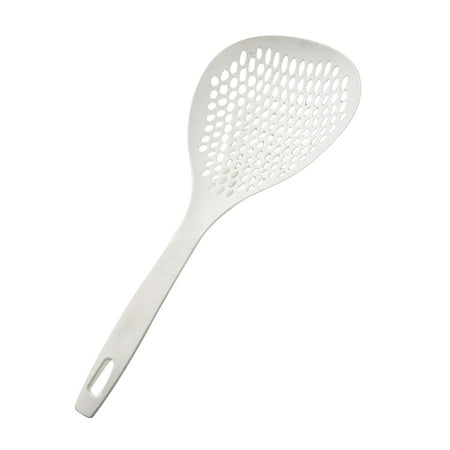

Chueow Household Large Colander Temperature-resistant Multifunctional Water Filter Spoon Kitchen Dumpling Vegetable Plastic Spoon Kitchen Supplies