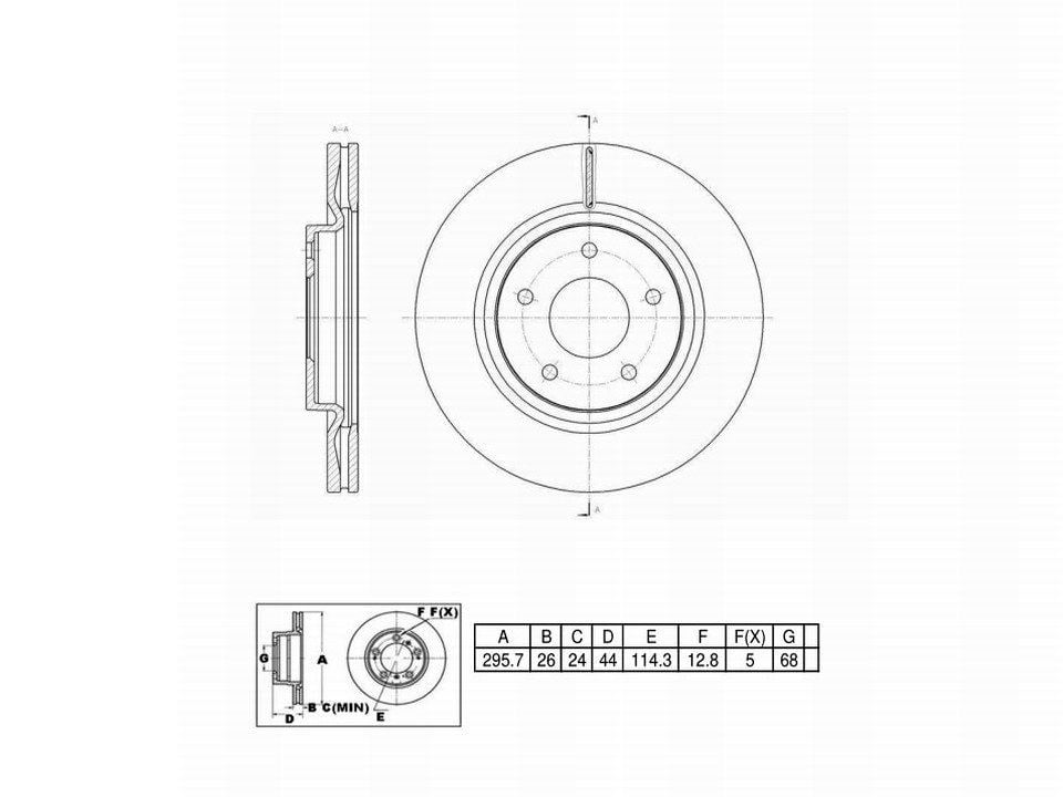 Winstop Brake Kits, Front WSK424, Nissan Juke 2017-2011
