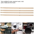 thumbnail image 4 of Baquetas, Baquetas para Batería 2 Pares de 5A 5B Kit de Batería de Jazz de Madera de Arce Baquetas Accesorio para Instrumentos Musicales, 4 of 7