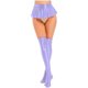 thumbnail image 1 of Women Glossy Wetlook Mini Skirt with Stockings Solid See-through Lingerie Suit Nightclub Pole Dancing Costume Clubwear NightwearL Gong Bohan LED, 1 of 2