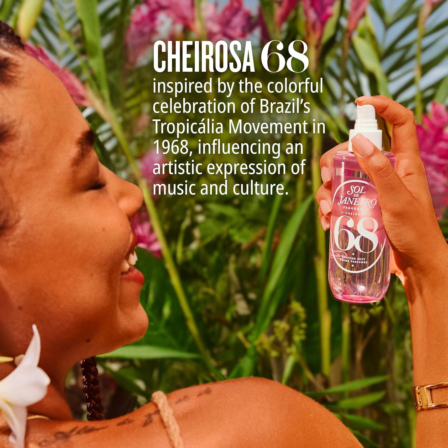 SOL_DE_JANEIRO Cheirosa '68 Hair & Body Fragrance Mist Full Size and Travel Size Set