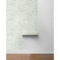 thumbnail image 7 of Seabrook Designs  Industrial Faux Brick Prepasted Wallpaper - 20.5 in. W x 33 ft. L, 7 of 7