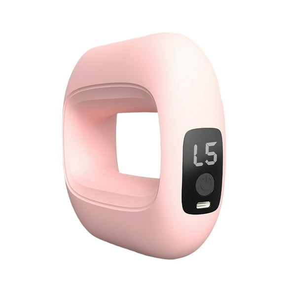 Functional Lumbar and Abdominal Fascia Massage Ring for Muscle Release Deep Tissue Adjustable Vibration Portable Wireless Massager Tool