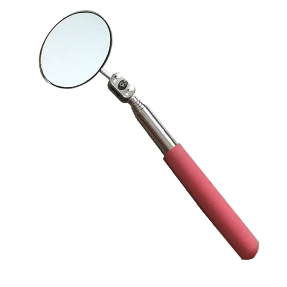 Where the car inspection mirror universal folding telescopic mirror