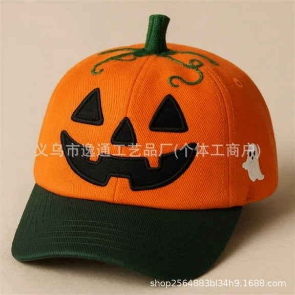 2025 NEW Jack-O’-Lantern Halloween Pumpkin Hat, Creative Pumpkin Beret Hat, Funny Pumpkin Deco Cap, Halloween Party Favor Costume Accessories for Home Party Decor