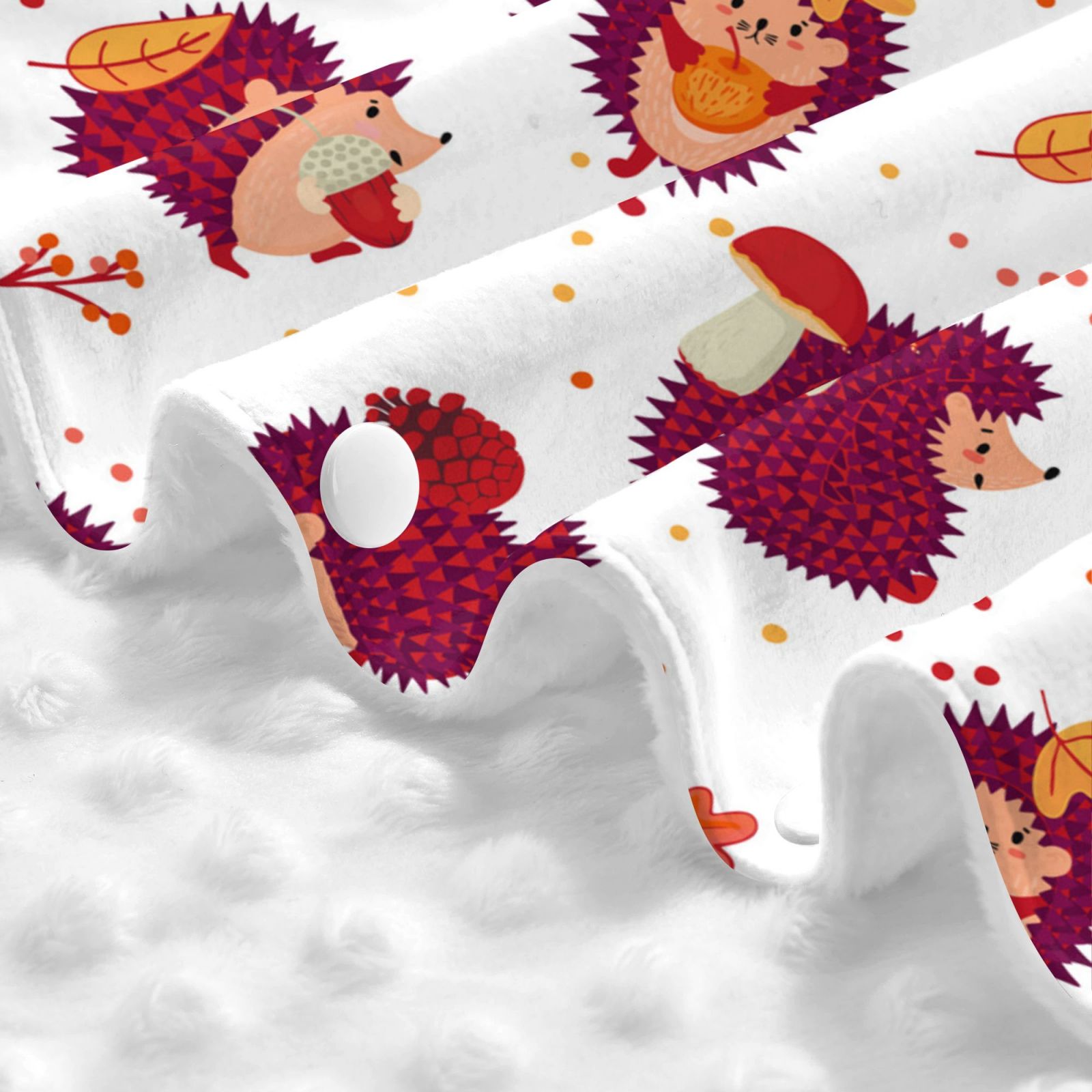 Car Seat Cover Baby - Cartoon Hedgehogs Breathable Infant Car Seat Cover for Baby Carseat, Lightweight Comfort Baby Essentials Must Haves Newborn Stuff for Girl Boy