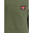 thumbnail image 3 of Wrangler Workwear Men's Long Sleeve Performance Work Pocket T-Shirt, Size S-5XL & LT-4XLT, 3 of 7