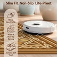 thumbnail image 6 of Design&I 4'x6' Ultra Soft Area Rug, Ru Look Wicker Lattice Boho Border Door Front Doormat Entryway Flowing Dynamic None Fluffy Washable Non Shedding for Bedroom Living Room Home Office, 6 of 7