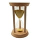 thumbnail image 4 of Reloj de arena de metal, reloj de arena, temporizadores, herramientas de cronometraje 15 minutos amarillo, 4 of 4
