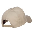 thumbnail image 4 of Peace RGY Rasta Patched Cap - Khaki OSFM, 4 of 5