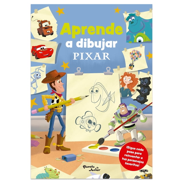 Aprende A Dibujar Pixar Planeta Infantil Libro de bolsillo 1ra edicion