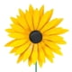 thumbnail image 3 of Girasol Molino De Viento Metal Molino De Viento Estaca De Jardín Esculturas De Viento Para Balcón Patio Decoración De Césped Scienceny HA036108-00, 3 of 6