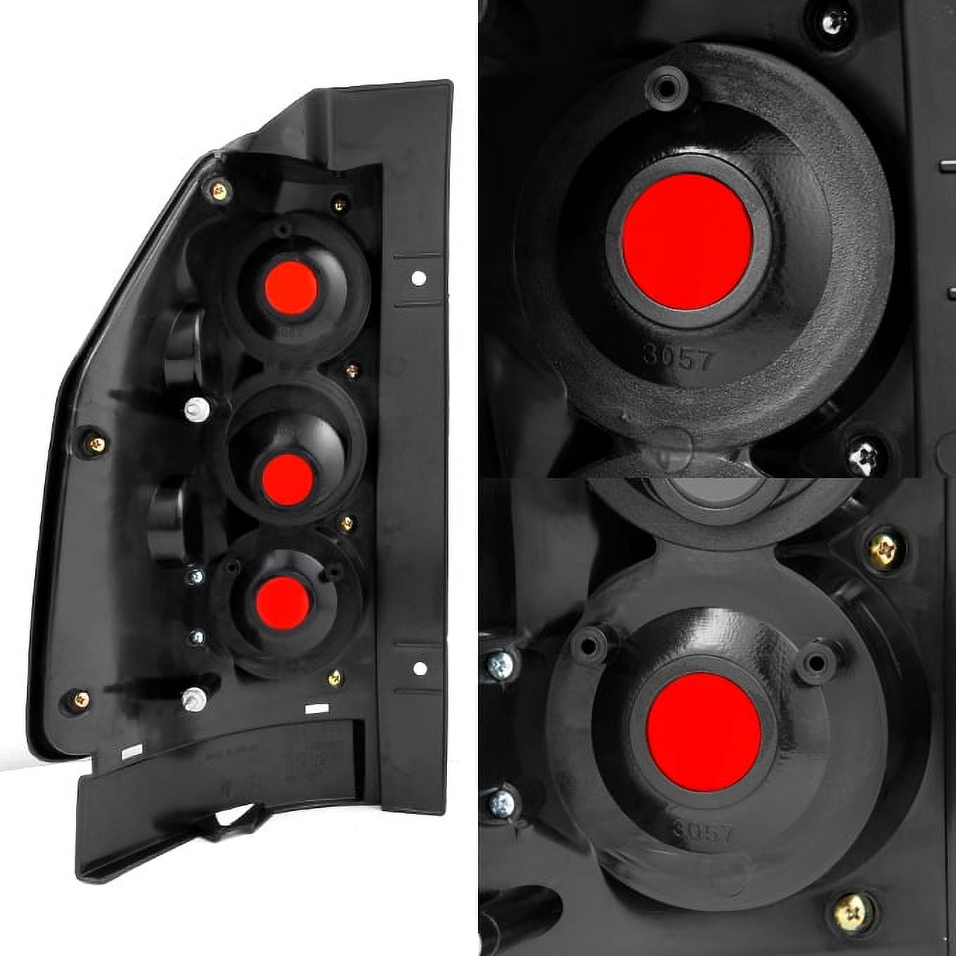 Dark Smoked 02-09 GMC Envoy OE Style Tail Lights Brake Lamp Left