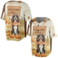thumbnail image 3 of Welcome Fall Boykin Spaniel Cozy Autumn Field Pumpkins Golden Leaves All Over Print 3D Baseball Shirt Dog Lover Softball Sport - 12013, 3 of 6