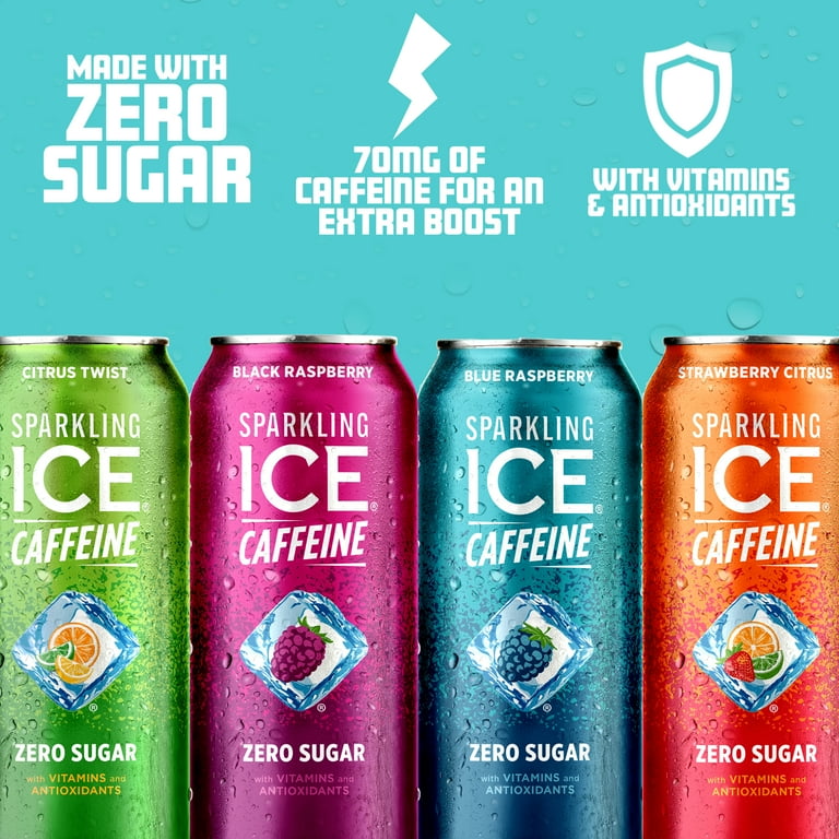 Sparkling Ice Caffeine Variety Pack, 16 fl oz, 12 Count photo 3