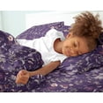 thumbnail image 3 of Sweet Jojo Designs Boho Floral Wildflower Plum Purple Girl Queen Size Sheet Set 4 Piece, 3 of 5