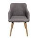 thumbnail image 2 of Silla comedor idelika Gris Moderno-interior, 2 of 2