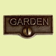 thumbnail image 2 of Switch Plate Tags Garden Name Signs Labels Wall Name Tags Cast Brass Traditional Engraved Light Switch Cover Labels Renovators Supply, 2 of 2