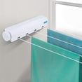 thumbnail image 3 of Telescopic Clothes Drying Rope Hanger - Retractable Clothesline, Four Lines, 3 of 4