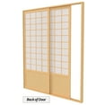 thumbnail image 2 of Red Lantern 7 ft. Tall Zen Shoji Sliding Door Kit (Double - Sided) - Natural, 2 of 8