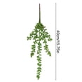 thumbnail image 3 of ddioayh Artificial Hanging Plant-Shapes 3PCS Lifelike Plant-Shape-Shape Wall Decor with Iron Wires Waterproof for Indoor Outdoor Garden Home Wedding Decoration, 3 of 9