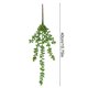 thumbnail image 3 of Plantas colgantes artificiales con enredaderas de follaje verde | Hiedra artificial para decorar paredes o estantes | Decoración para interiores y exteriores, hogar, jardín, oficina y bodas, 3 of 9