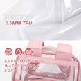 thumbnail image 3 of Mochila KIDNUO Clear para niñas y niños, color rosa transparente, 3 of 7