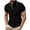 Black, variant on cfhntfmh Golf Shirts for Men Fashion Printed Collared Buttons Muscle Tshirts Casual Stretch Short Sleeve Summer Tops