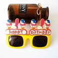 thumbnail image 1 of Gafas de sol de feliz cumpleaños, accesorios para fotos de cumpleaños, gafas divertidas y novedosas, fiesta de cumpleaños para niños y adultos, 1 of 5