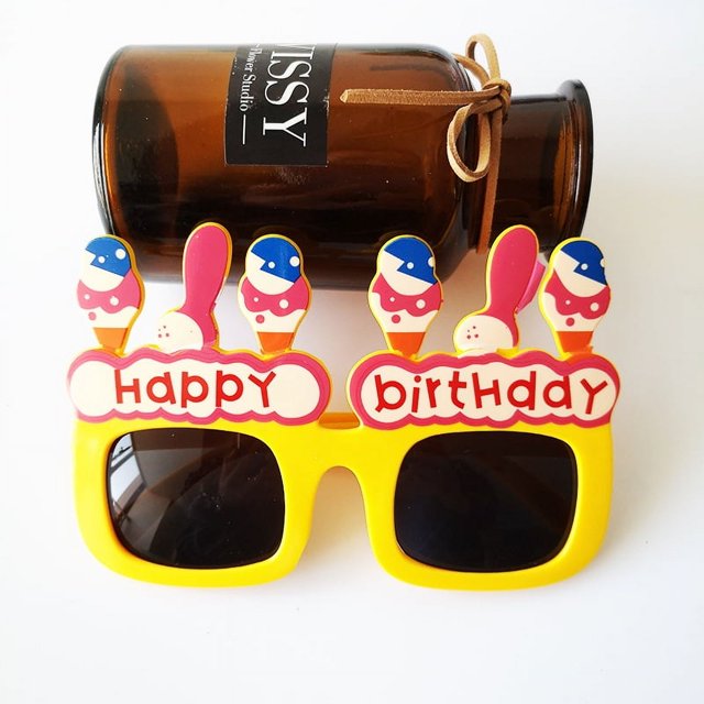 Gafas de sol de feliz cumpleaños, accesorios para fotos de cumpleaños, gafas divertidas y novedosas, fiesta de cumpleaños para niños y adultos