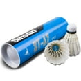 thumbnail image 1 of Senston ST - A7 Badminton Duck Feather Shuttlecocks With Excellent Stability Performance | White , Pack Of 6, 1 of 1