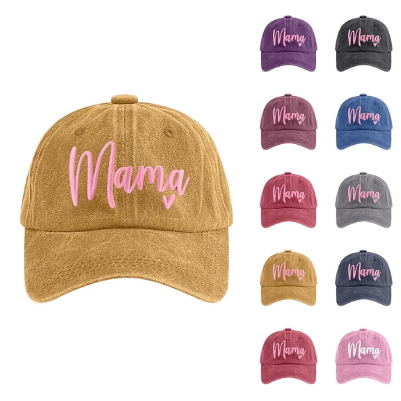 Baseball Cap for Women Trucker Hat Mama Hats for Women Funny Adjustable Mini Baseball Cap