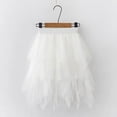thumbnail image 3 of ameIAEA Girls Tulle Skirt A Line Layered Mesh Layered Skirts Casual Birthday Party Skirt 2-14Y, 3 of 6