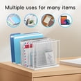 thumbnail image 6 of INTIGE Desktop File Sorter, Vertical File Folder, Mail Sorter Organizer, Metal Desktop Paper Folder Organizer, 6 of 7