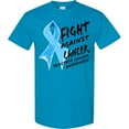 thumbnail image 3 of Inktastic Fight Against Cancer Prostate Cancer Awareness T-Shirt, 3 of 5