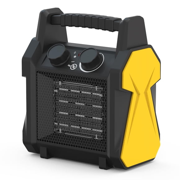 Calentador portátil eléctrico Buyplus de 1500 W con sistema de seguridad