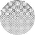 thumbnail image 1 of Ahgly Company Machine Washable Indoor Round Transitional Platinum Gray Area Rugs, 3' Round, 1 of 7