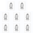 thumbnail image 1 of Hanging Vacuum Bags Space Saving Clothes Compression Storage Bag Reusable Empty Pump Bags Clothes Wardrobe Quilt Vacuum Pack 8PCS Type A, 1 of 6