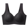 thumbnail image 2 of Afdoent Bras for Women Seamless Soft Support T Shirt Bra for Full Coverage Sagging Comfort Wireless Unlined Pullover Bralette, 2 of 3