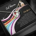 thumbnail image 2 of To My Cat Mama, Cat Mom, Until We Meet Again Necklace, Loss of Cat memorial necklace, Cat loss gifts, Rainbow Bridge Cat, Pet sympathy gift Personalized Jewelry, Custom Message Card, Gift Box, 2 of 8