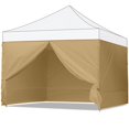 thumbnail image 1 of Pared lateral ABCCANOPY para toldo de 10 x 10 cm, color beige (solo 4 paredes), 1 of 7