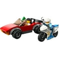 thumbnail image 4 of LEGO City Police Bike Car Chase 60392 Model Car Building Kit with Motorcycle Toy for 5 Year Olds, 4 of 8