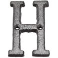 thumbnail image 3 of Unique Bargains 3 Inch Cast Iron House Letter Mailbox Address Sign Letter H, 3 of 5