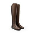 thumbnail image 4 of DREAM PAIRS Women's Knee High Boots, Comfortable Thigh High Daily Low Flat Heel Boots, 4 of 7