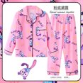 thumbnail image 1 of Pijamas Sanrios Kawaii Anime Mymelody Kuromi Cinnamoroll conjunto de dibujos animados de manga larga para niños ropa de casa para niñas de primavera y otoño, 1 of 4