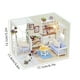 thumbnail image 3 of Juguetes Para Niño Casa de muñecas en miniatura de madera para hacer tú mismo, muebles para habitación con flores, juguete decorativo, regalo Juguetes Para Bebe 1 Año, 3 of 6