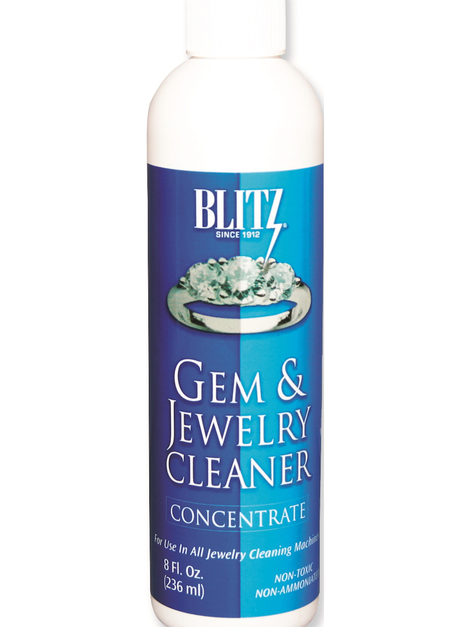 8oz Gem and Jewelry Cleaner Concentrate Bottle (1.75x1.75mm) Walmart