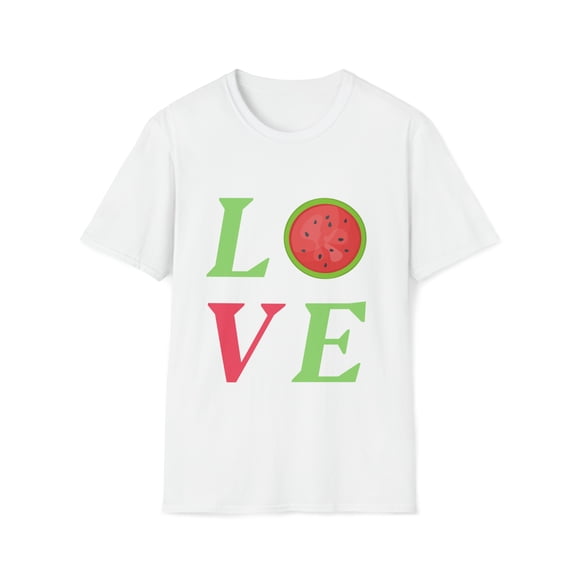 Watermelon Shirt, Love Watermelon, Summertime Tee Shirt