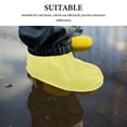 thumbnail image 3 of BESTYASH 1Par Protector De Zapatos Impermeable Amarillo Con Antideslizante Para Uso Exterior Y Lluvia, 3 of 6